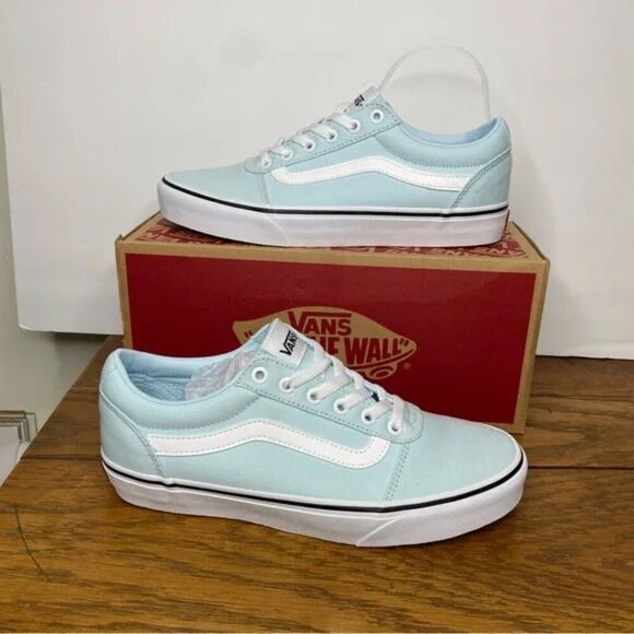 New Vans Ward Light Blue Shoes 9.5 New with box - Picture 7 of 7